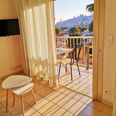 Menton Bord De Mer Studio Calme Avec Balcon, Ascenseur, Climatisation, Ideal Location Quiet Near Sea, Balcony, Elevator, Ac Εξωτερικό φωτογραφία