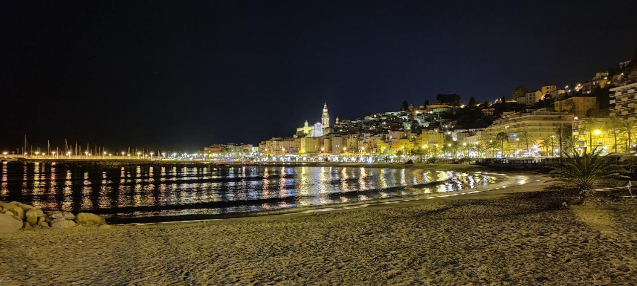 Menton Bord De Mer Studio Calme Avec Balcon, Ascenseur, Climatisation, Ideal Location Quiet Near Sea, Balcony, Elevator, Ac Εξωτερικό φωτογραφία