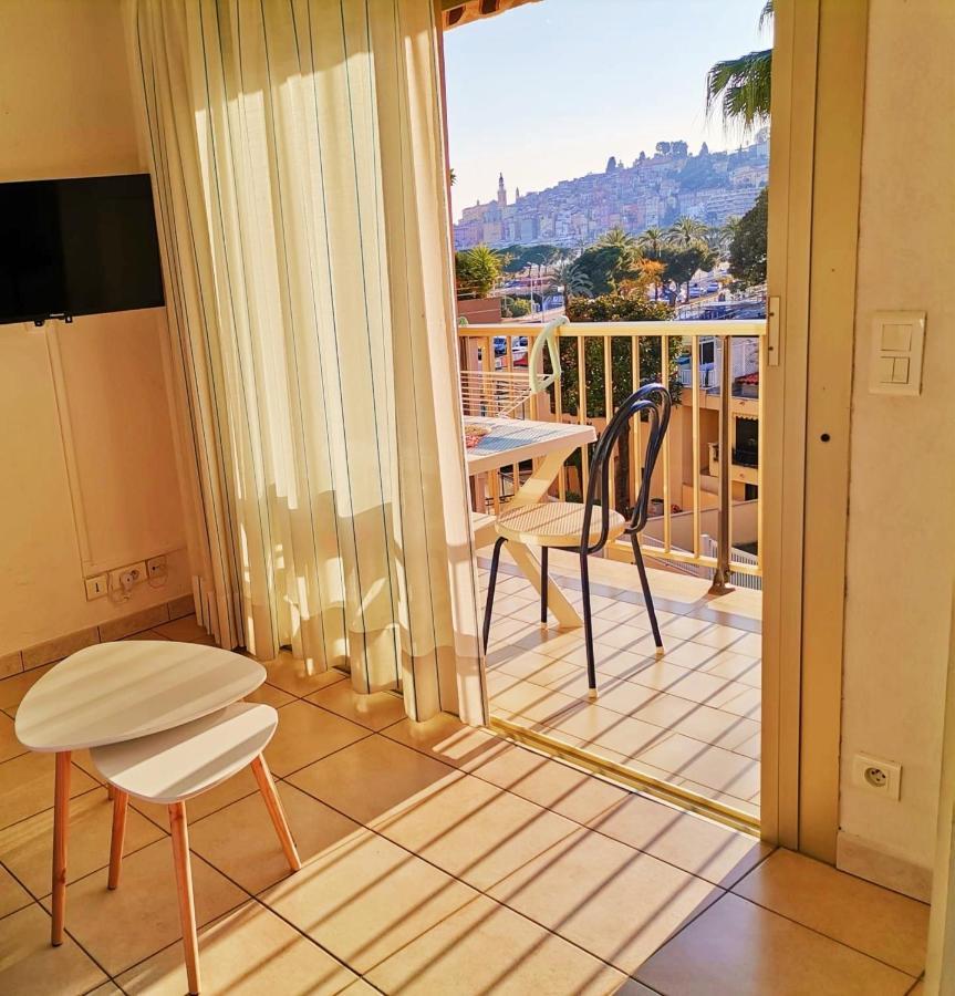 Menton Bord De Mer Studio Calme Avec Balcon, Ascenseur, Climatisation, Ideal Location Quiet Near Sea, Balcony, Elevator, Ac Εξωτερικό φωτογραφία